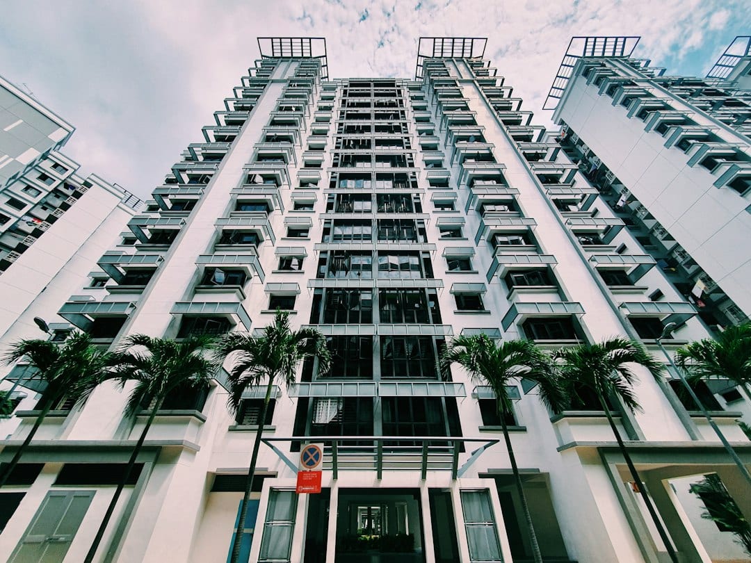 Clover by the Park condominium exterior in Bishan District 20