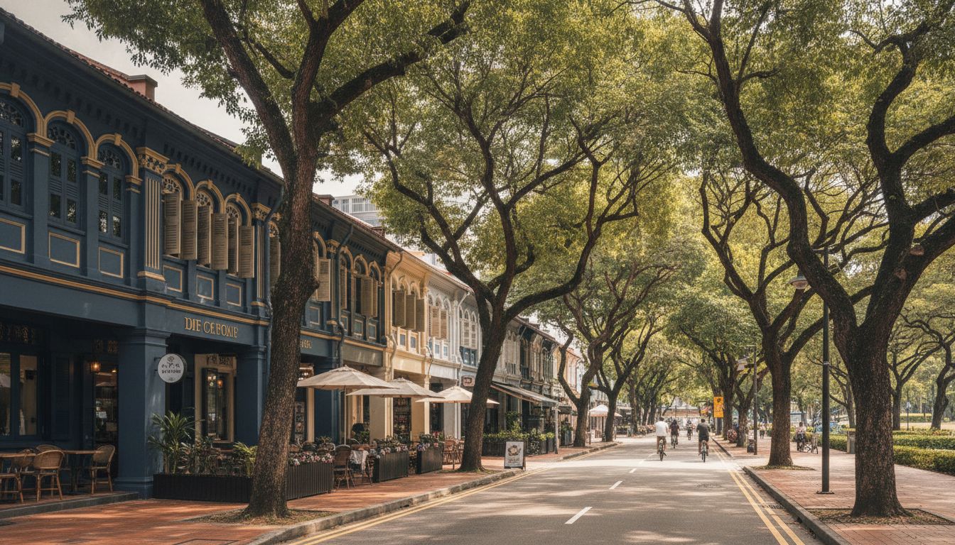 Thomson Road heritage shophouses and lifestyle corridor